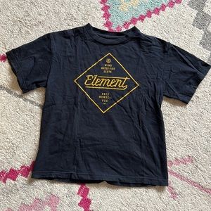 Element Navy Blue Boys T-shirt Size Small
